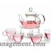 Winston Porter Gaughan Personal Heat Resistant 6 Piece Glass Tea Set WNSP4421